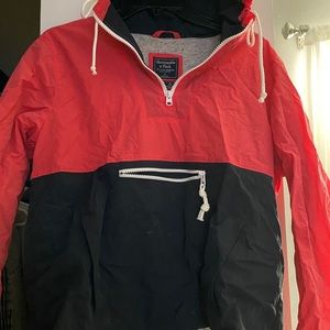 Rain jacket pull over